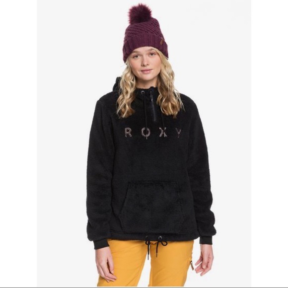 Roxy ‘Pluma’ Sherpa Hoodie - Picture 2 of 10